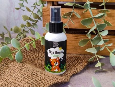 Happy Puppy Organics - Tick Bomb: Natural Anti-tick Spray (50ml) on Sale