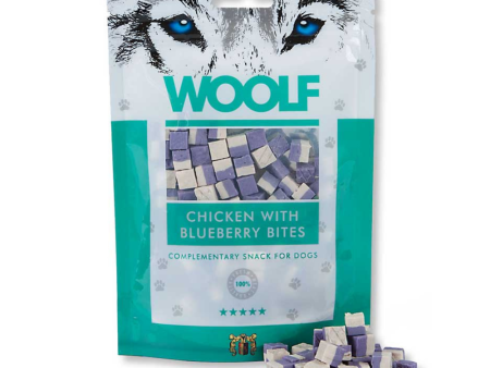 Woolf Dog Treat - Chicken & Blueberry Bites Hot on Sale