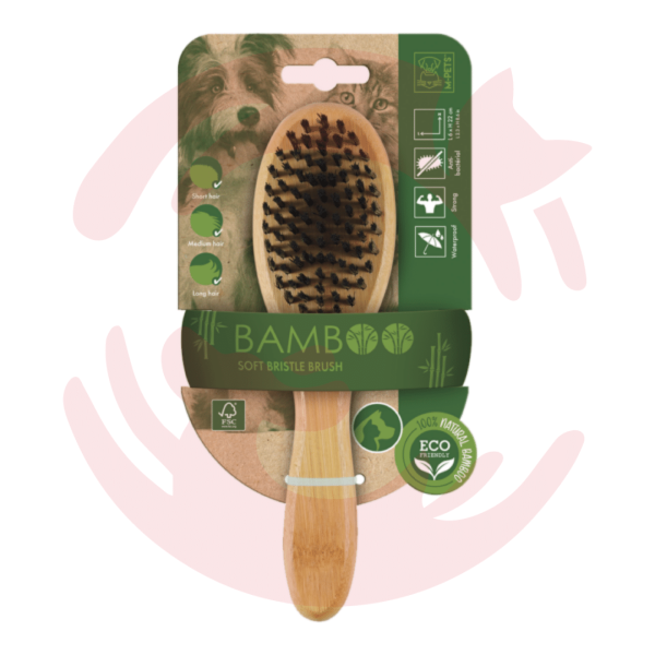 M-Pets Bamboo Soft Bristle Brush Discount