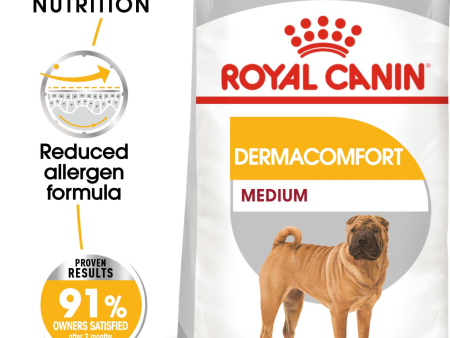 Royal Canin Medium Dermacomfort Adult Dry Dog Food Discount