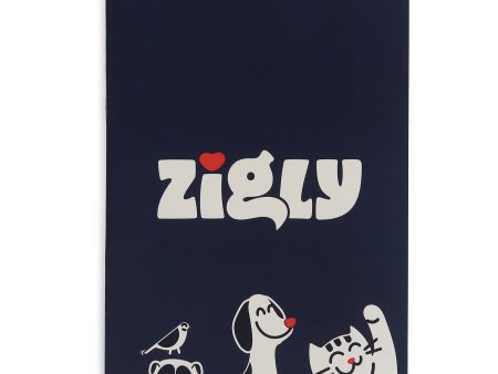 Zigly Pawsome Pals Notebook - Blue Online now