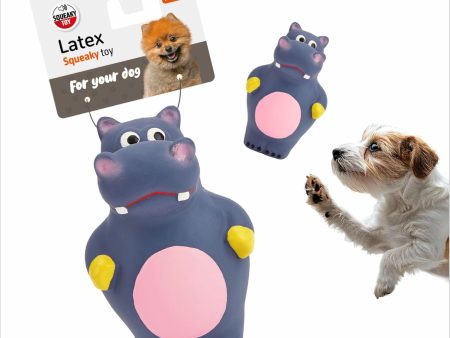 FOFOS Latex Dog Toy Hippo For Cheap