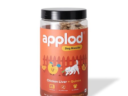 Applod Chicken Liver Dog Biscuit With Quinoa Cheap