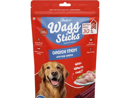 Chesters Wagg Sticks- Chicken Sticks Dog Treat For Sale