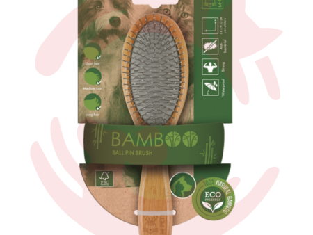 M-Pets Bamboo Ball Pin Brush Sale