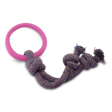 Becopets Dog Toys - Natural Rubber Hoop on Rope Discount