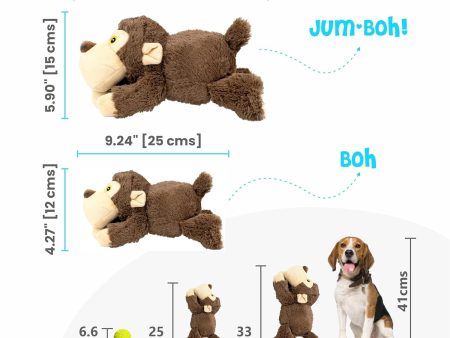 Barkbutler Jumboh The Bear Dog Toy For Sale