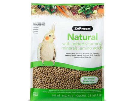 Zupreem Natural Bird Food for Medium Birds (1.1kg) Hot on Sale