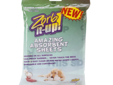 Urine Off Zorb-It-Upâ„¢ Super Absorbent Sheets Online now