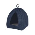 Trixie Beds for Cats - Ferris Cuddly Cave Bed (Blue) Online Hot Sale