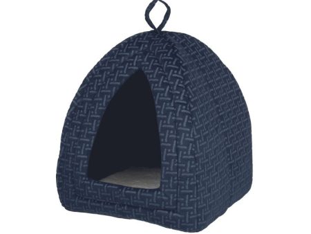 Trixie Beds for Cats - Ferris Cuddly Cave Bed (Blue) Online Hot Sale