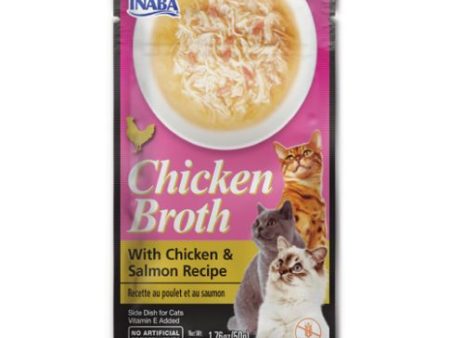 Inaba Chicken Broth Chicken With Salmon Wet Cat Food - 50 gm Online Hot Sale