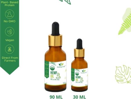 Healing Leaf Hemp Oil for Cats and Dogs Hot on Sale