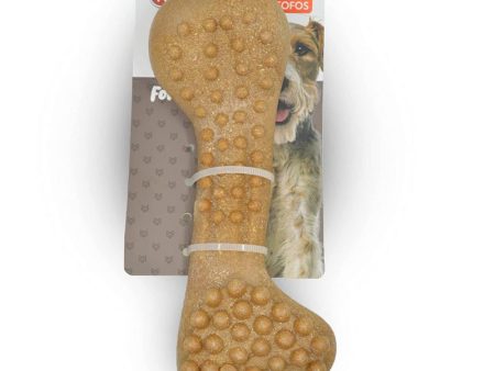 FOFOS Dog Toys - Woodplay Brush Bone Online now