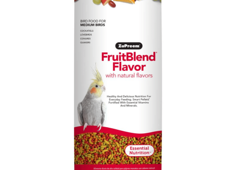 Zupreem Fruit Blend Bird Food for Medium Birds For Discount