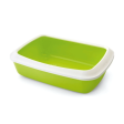 Savic Iriz Cat Litter Tray with Rim - Lemon Green (Small) Sale