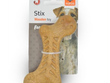 FOFOS Dog Toys - Woodplay Bone Fashion