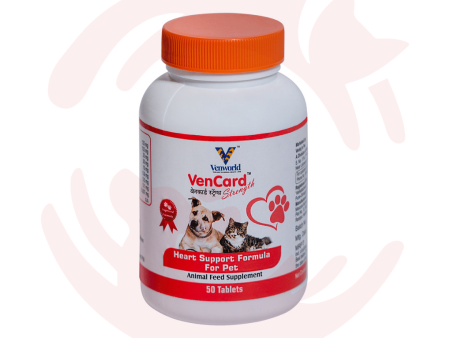 Venkys Supplement for Cats & Dogs - VenCard Strength (50 tabs) on Sale