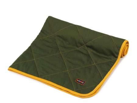 beboji Blanket for Dogs and Cats - Mustard Green For Discount