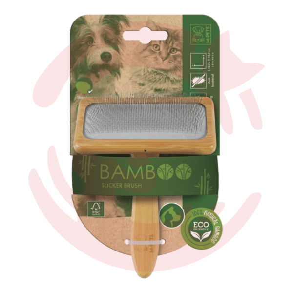 M-Pets Bamboo Slicker Brush For Discount