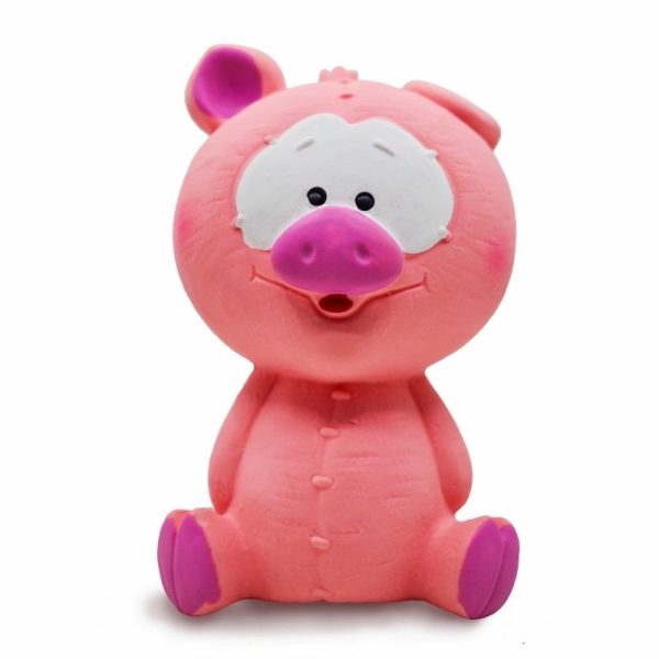 FOFOS Dog Toys - Latex Bi Toy Pig Fashion