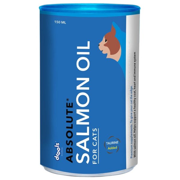 Drools Absolute Salmon Oil Syrup for Cats (150ml) For Sale