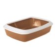 Savic Iriz Cat Litter Tray+Rim Nordic Brown Online