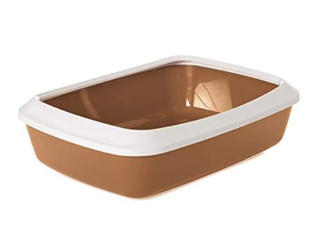 Savic Iriz Cat Litter Tray+Rim Nordic Brown Online