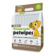 Petkin Travel Pack Pet Wipes - Oatmeal (100 pcs) For Discount