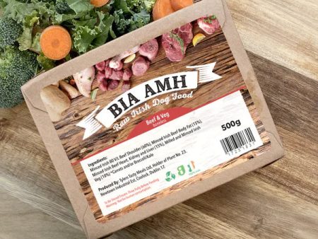 BIA AMH Raw Dog Food - Beef & Veg Online now