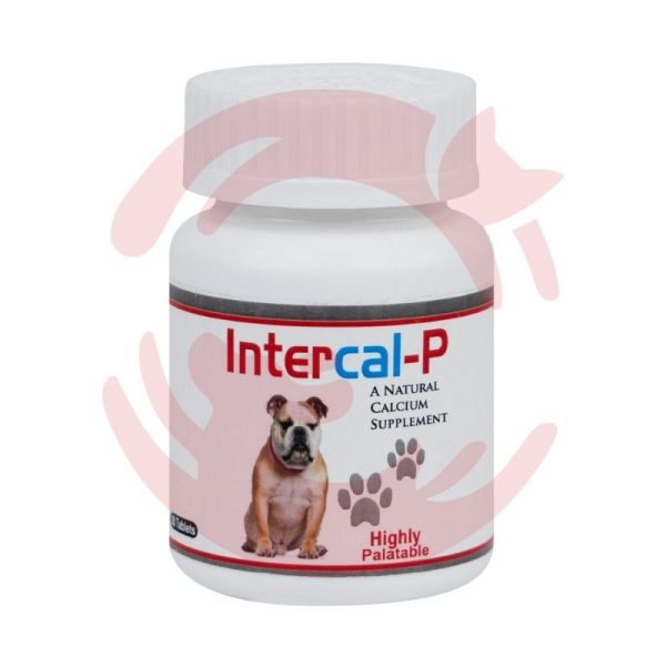 Atlantiz Inter Cal-P Calcium Supplement for Dogs and Cats (30 tablets) Supply