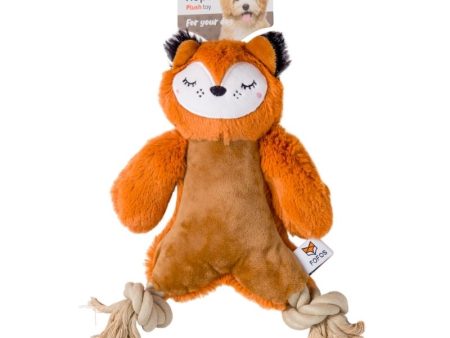 FOFOS Dog Toys - Ropeleg Plush Bear on Sale