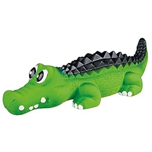 Trixie Crocodile Latex Squeaky Dog Toy - 33 cm Online now