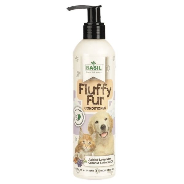 Basil Fluffy Fur Pet Conditioner for Dogs and Cats (300ml) Discount