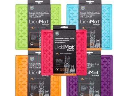 LickiMat Slow Feeder for Dogs - Classic Buddy Fashion