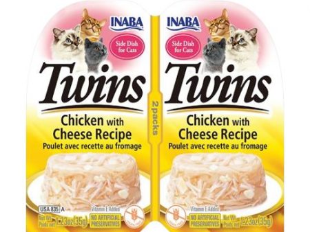 Inaba Cat Twins Cup Chicken With Cheese Recipe Wet Cat Food - 70 gm Sale