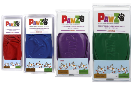 Protex Pawz Color - Reusable & Disposable Dog Boots Online Hot Sale