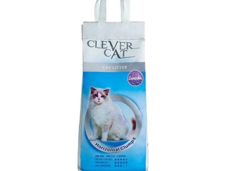 Pura   Clever Cat Clumping Cat Litter - Lavender 5kg Discount