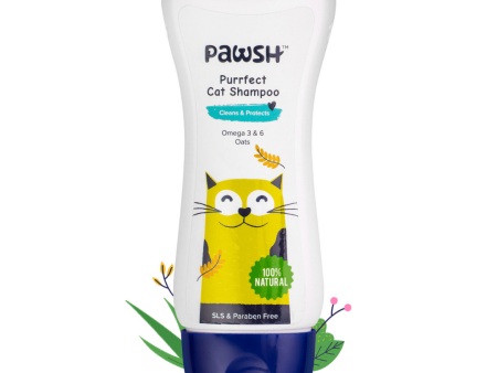 Pawsh - Natural Purrfect Cat Shampoo - 200ml Online now