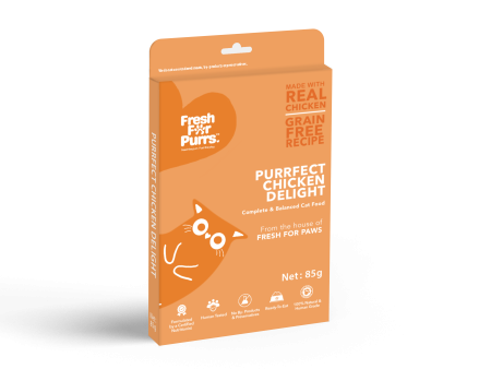 Fresh For Purrs Purrfect Chicken Delight Cat Food 85 gm Online