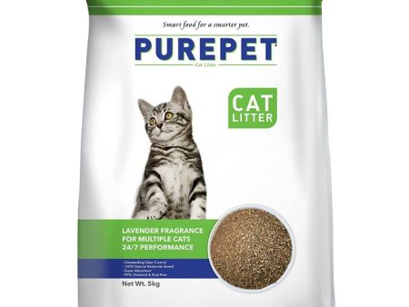 Purepet Clumping Cat Litter - Lavender For Discount