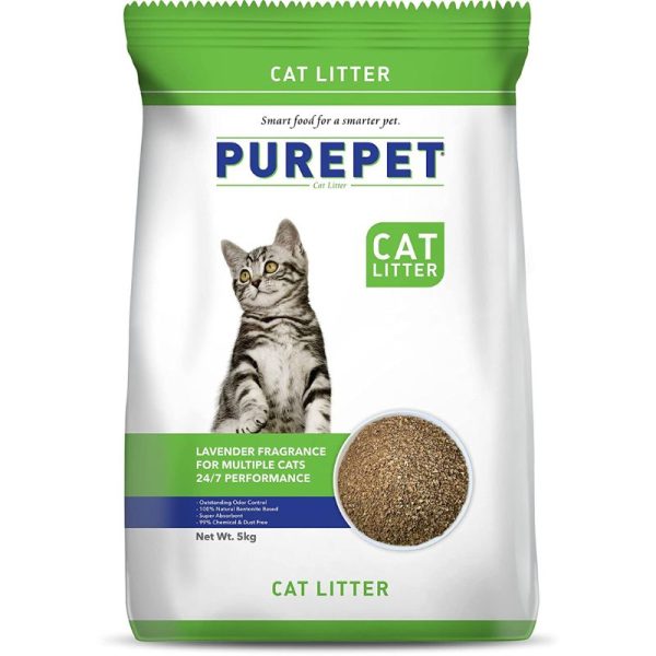 Purepet Clumping Cat Litter - Lavender For Discount