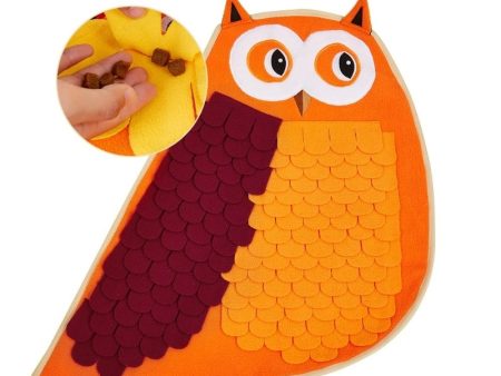 FOFOS Dog Toys - Snuffle Mat - Owl Hot on Sale