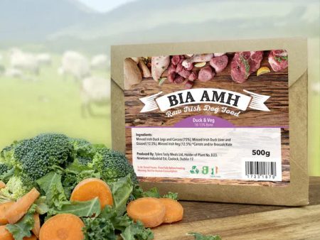 BIA AMH Raw Dog Food - Duck & Veg For Cheap