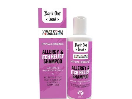 Bark Out Loud Allergy & Itch Relief Shampoo for Dogs and Cats (200ml) Fashion