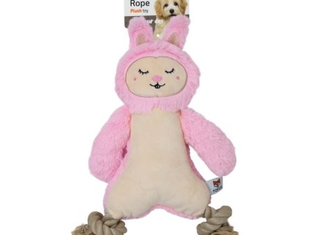 FOFOS Dog Toys - Ropeleg Plush Rabbit For Discount