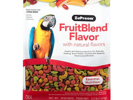 Zupreem Fruit Blend Bird Food for Large Birds Cheap