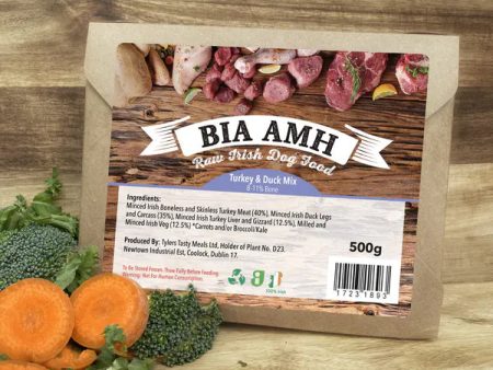 BIA AMH Raw Dog Food - Turkey & Duck Mix Discount