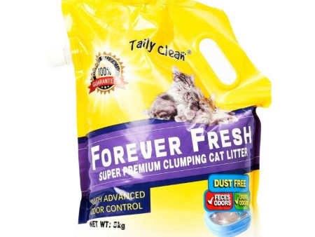 Taily Clean - Clumping Cat Litter Forever Fresh (5kg) Online