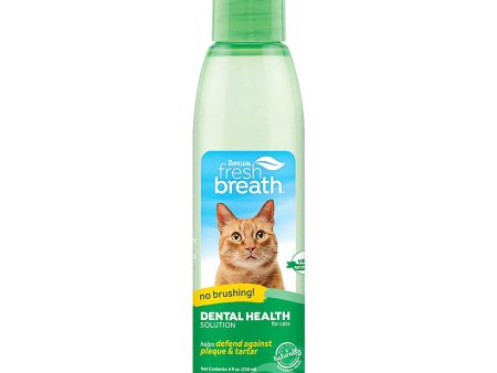 Tropiclean Fresh Breath Water Additive for Cats (236ml) For Cheap